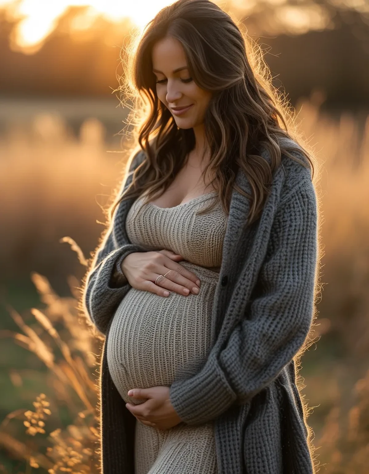 Dressing a Bump When Mornings Are Cold and Afternoons Are Not