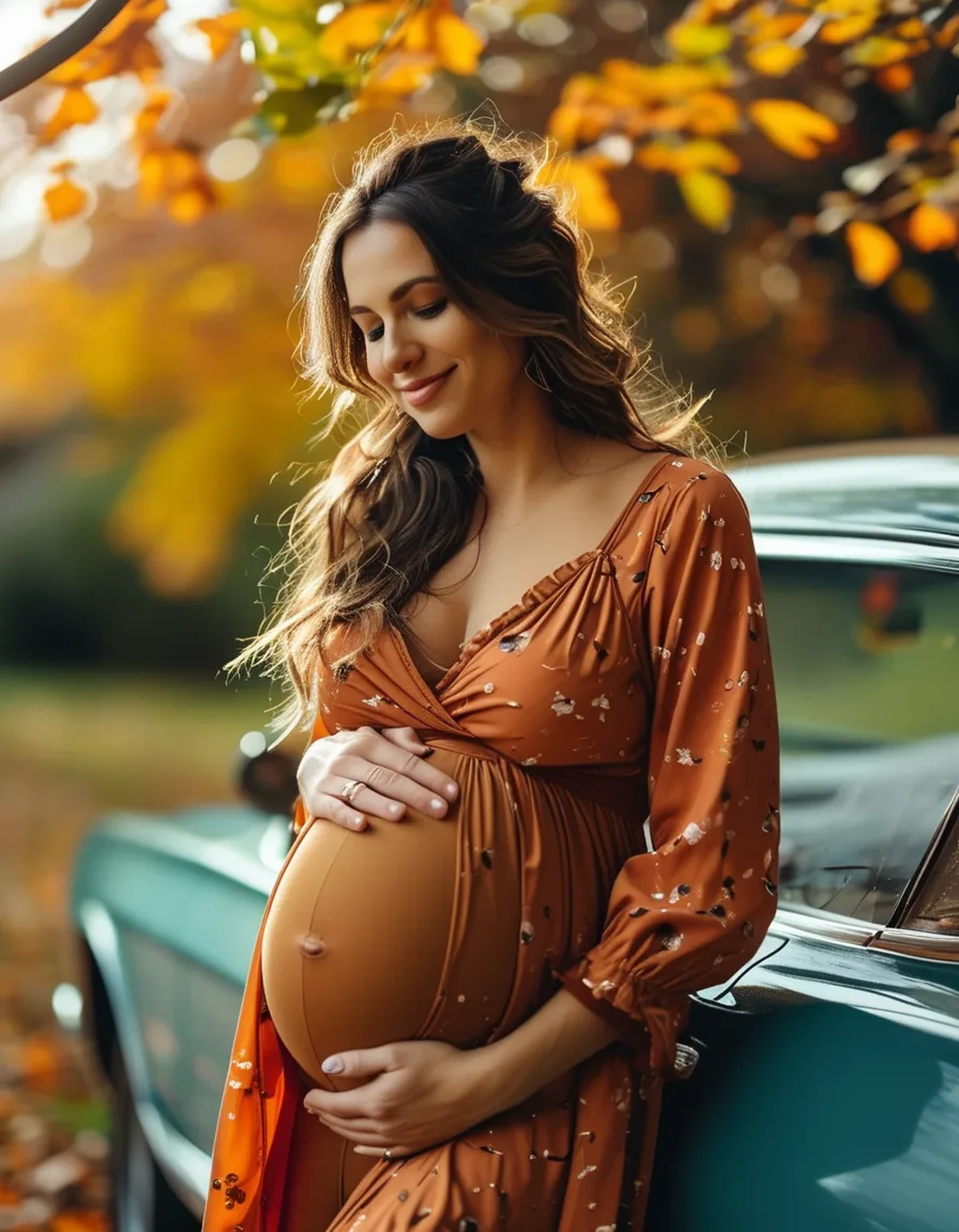 Dressing a Bump for a Long Car Journey