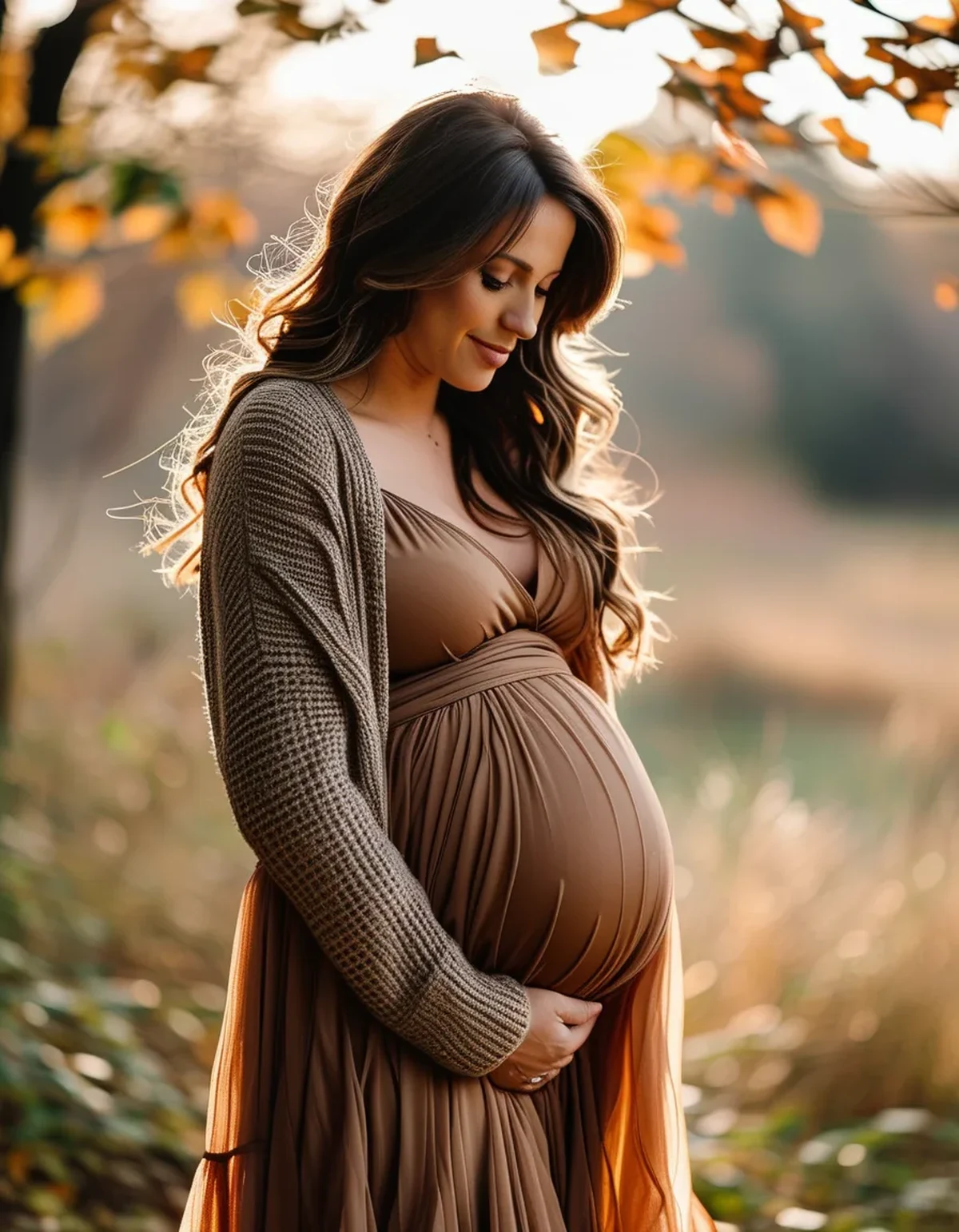 Dressing a Third-Trimester Bump for a Twelve-Degree Swing