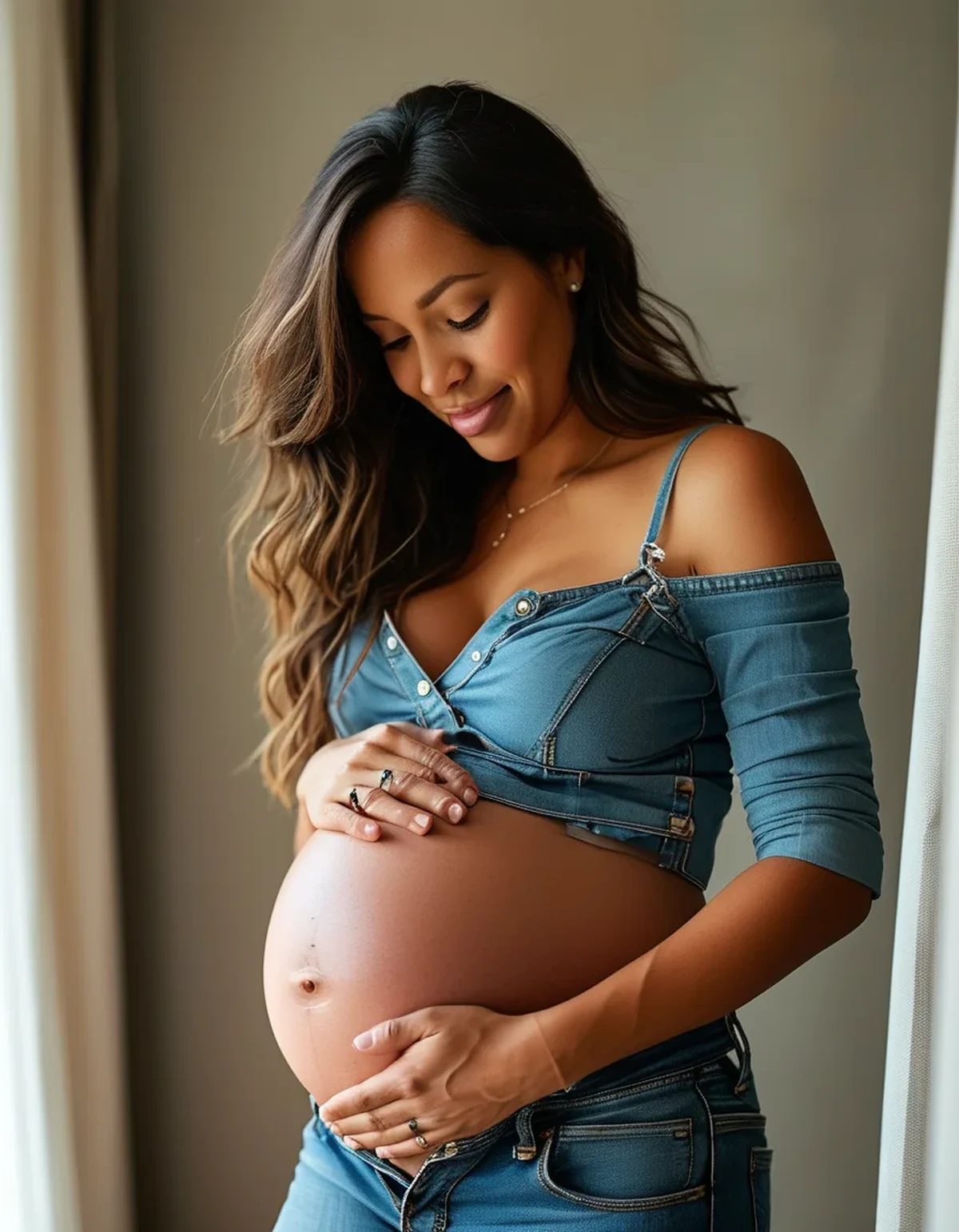 Do Maternity Jeans Belly Panels Actually Stretch Out Over a Pregnancy?