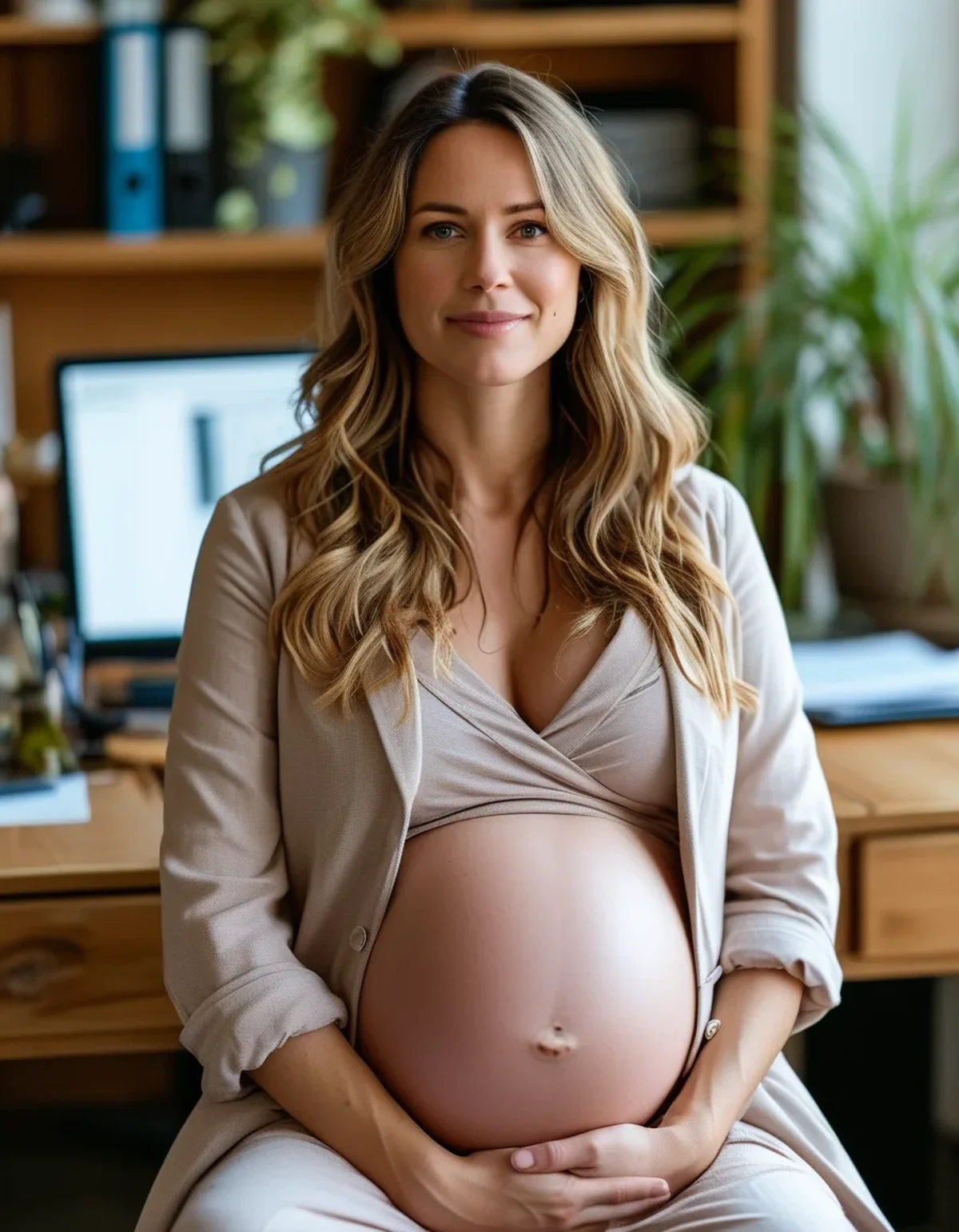 A 5-Day Maternity Work Outfit Rotation That Doesn't Repeat Obviously